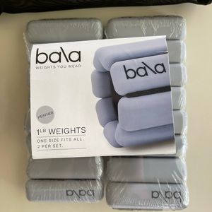 BALA bangle ankle/wrist weights (1lb) - Heather blue